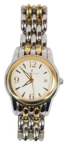 A Maurice Lacroix Sphere SH1018 gentleman's wristwatch, bicolour design, in stainless steel,...