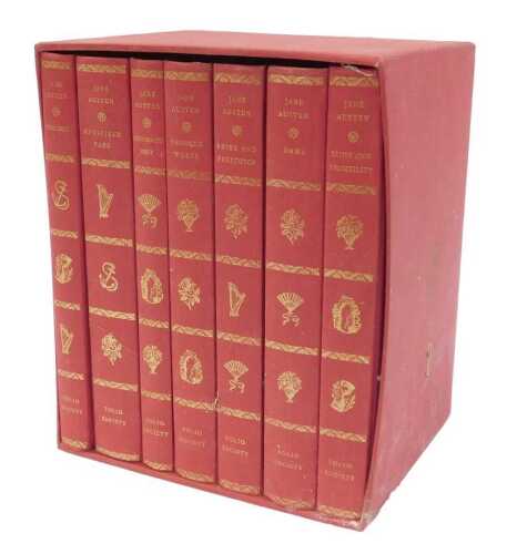 Austen (Jane). The Complete Collection, published by Folio Society, red clothbound in a slipcase.