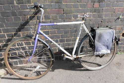 A Falcon Explorer 6 bicycle, with a Reynolds 500 chrome tubular frame. (AF)