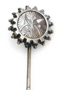An Elizabeth II cut glass and silver lidded sugar sifter, Birmingham 1965, a hexagonal sweetmeat... - 9