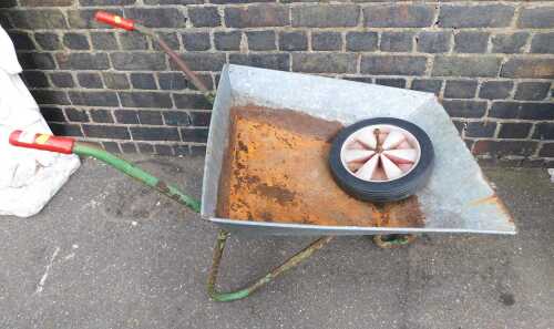 A wheel barrow. (AF)