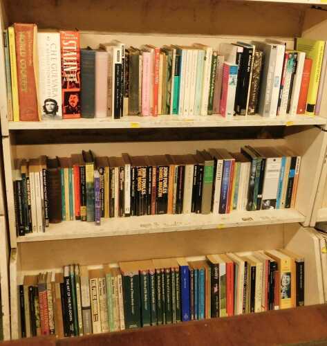 Books, fiction, non-fiction, to include John Fowles, John Donne, D H Lawrence, John Le Care,...
