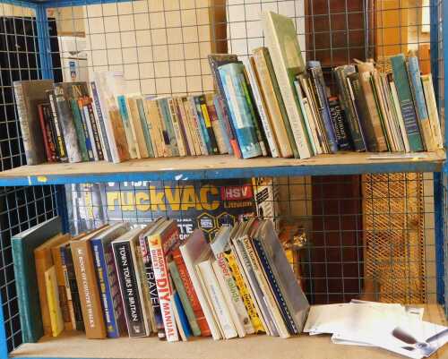 Books, fiction, non-fiction, to include the AA book of country walks, Complete Drivers Atlas,...