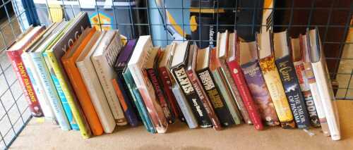 Books, to include Yoga For You, further Yoga related books, fiction to include John Le Carr&eacute;,...