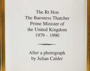 A Halcyon Days enamel box, to commemorate the Rt Hon The Baroness Thatcher, Prime Minister of... - 4