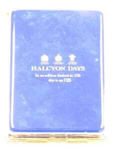 A Halcyon Days enamel box, to commemorate the Rt Hon The Baroness Thatcher, Prime Minister of... - 5