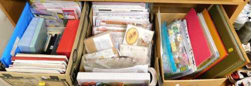 Crafting supplies, to include William Morris paper books, handmade papers, die cut decoupage,...