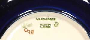A Moorcroft pottery Birth of Light 2000 year plate, limited edition 145/2000, painted and... - 3