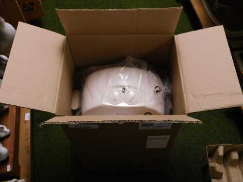 An Argo 15 dehumidifier, boxed.