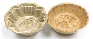 A group of 19thC and later pottery jelly and mousse moulds, largest mould 18.5cm wide. (7) - 5