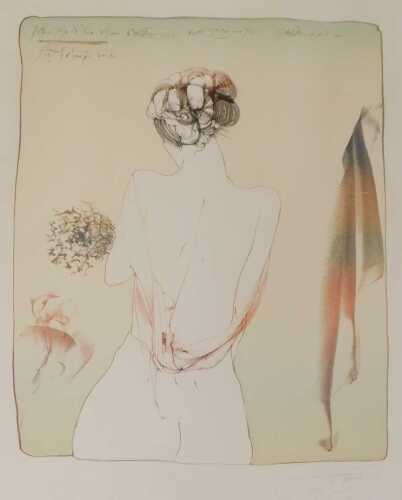 Guilherme de Saria (Brazilian b1942). Springtime, lithograph, limited edition 19/50, signed,...