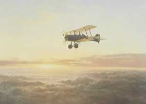 Gerald Coulson (British 1926-2021). The Lonely Sky, signed print, probably limited edition, with...