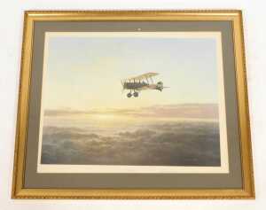 Gerald Coulson (British 1926-2021). The Lonely Sky, signed print, probably limited edition, with... - 2