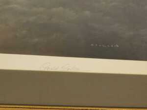 Gerald Coulson (British 1926-2021). The Lonely Sky, signed print, probably limited edition, with... - 3