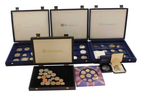 Elizabeth II silver and other commemorative coinage, circulated coinage, a United Kingdom 1998...
