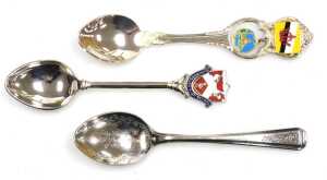 A group of brass and plated wares, including a four piece plated tea and coffee set, a brass... - 2