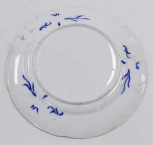 A late 19thC Royal Worcester porcelain plate, dated 1882, painted with a goldfinch and flowers,... - 3
