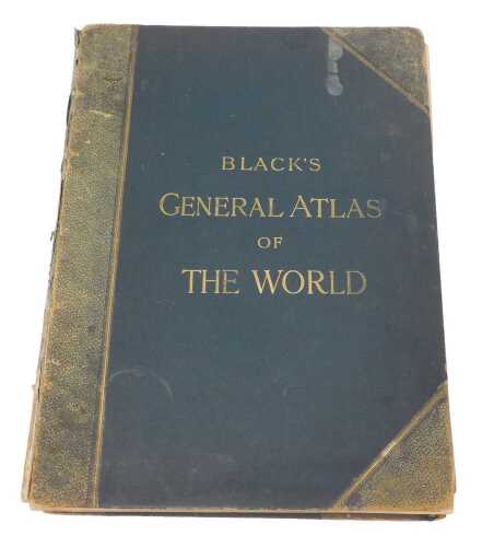 Black (Adam and Charles). Black's General Atlas of the World Embracing the Latest Discoveries...