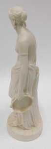 A 19thC Copeland Parian figure Dancing Girl Reposing, in the manner of William Calder Marshall,... - 2