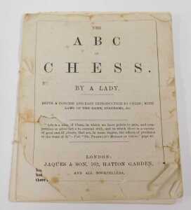 An early 20thC Jaques Staunton pattern boxwood chess set, each king approx 8cm high, marked... - 8