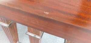 A Steck mahogany cased baby grand piano. - 8