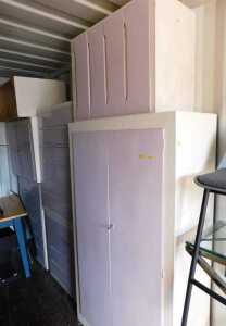Furniture, to include white painted chests of drawers, including one six drawer example, another...