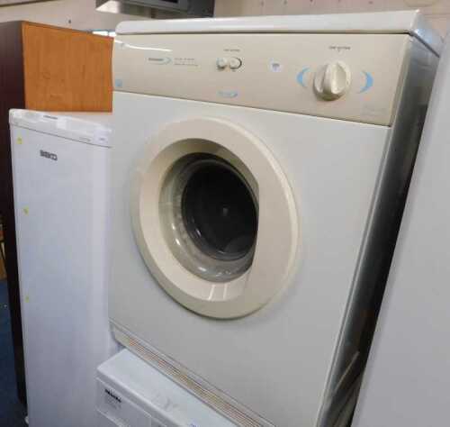 A Beko A Class frost free freezer, together with a White Knight Sensordry tumble dryer. (2)