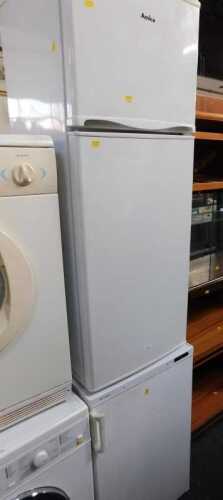 An Amica freezer, together with an Indesit fridge. (2)