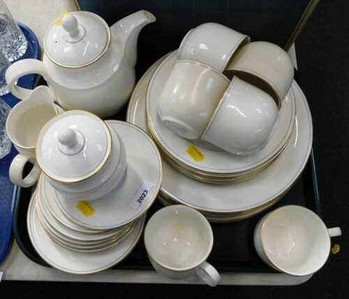 A St Michael Lumiere pattern part dinner and tea service.