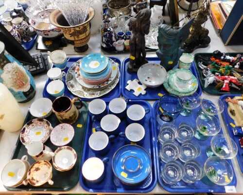 Miscellaneous items, to include a Wedgwood goblet, with applied Jasperware plaque of Prince...