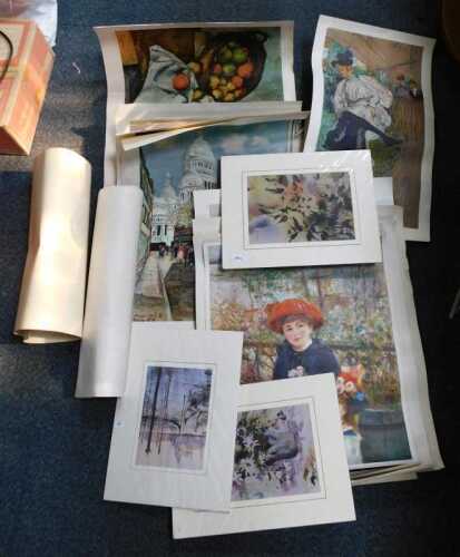 Miscellaneous coloured prints, to include works after Judi Witten, all unframed.