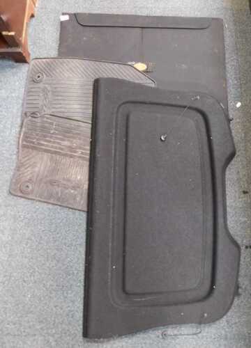 Car mats, parcel shelf, etc. (under 1 table)