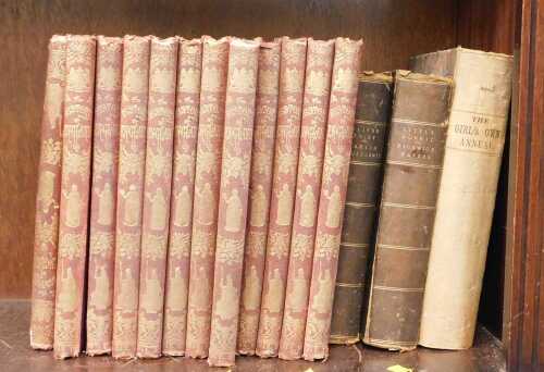 Various volumes of The History of England, The Little Dorrit, Pickwick Papers, Oliver Twist, and...