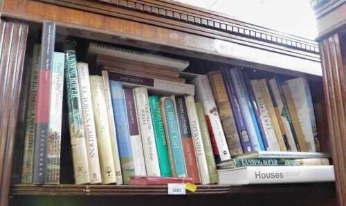 Architectural and landscape gardening related books, to include Picturesque Gardens in Europe....