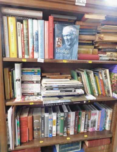 Books, to include Play Fair Cricket Annuals, dating from the 80s to the 2000s, Life and Works by...