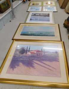 Donald Ayres (b.1936). Huntsman on Hills, artist signed limited edition print, 441/500,...