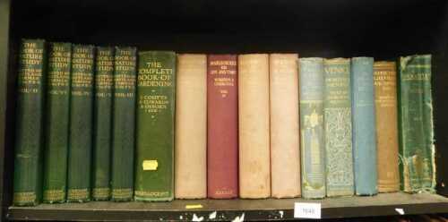 Various books, The Book of Nature Study, 5 vols, other gardening, Marlborough His Life and Times,...