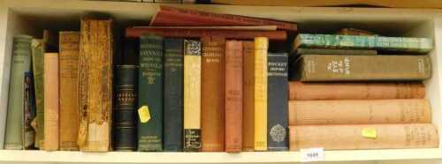 Various books, hardback, non fiction, etc., British Poets, a quantity of other books, Scott...