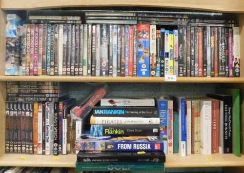 Various DVDs, popular film, etc., Filth, The Alan Clark Diaries, Goodnight Mr Tom, Wallander,...