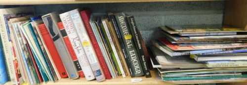 Various books, magazines, periodicals, etc., Folio style book, Church (Stephen), King John,...