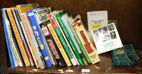 Various books, non fiction, Golfing Heroes, Electric Guitar coach, Foggy Autobiography, other...