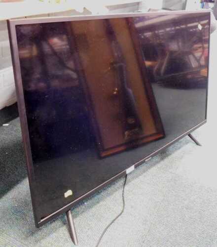 A Hisense 32" flatscreen TV.