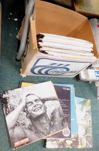 LP records, to include Brahms, John Hanson, Music of India, etc. (1 box)