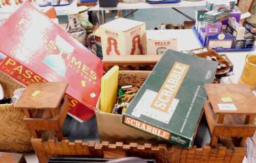 Toys, to include a child's wooden fort, various figures, various Britains Deetail 1970s figures,...