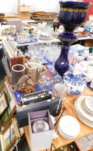 V - Housewares, to include JVC stereo radio cassette recorder, and a JVC Nivico anti-rolling auto...