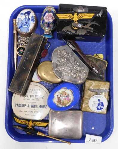 Collectables, to include a Wahl Product Ever Sharp propelling pencil, quartz watch, Limoges...