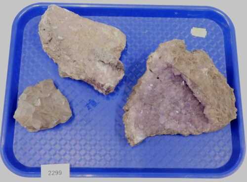 Geological samples, quartz, etc.