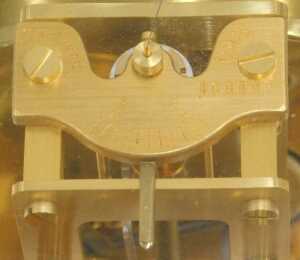 A 20thC Jaeger-LeCoultre Atmos clock, in a gilt brass and glazed case, of rectangular form, with... - 3