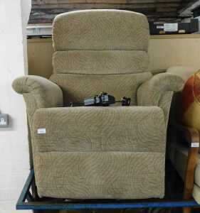 A Sherborne electric reclining armchair.