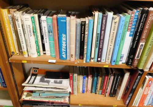 Books relating to antiques and collectables, to include Robinson (Tom), The Longcase Clock, The...